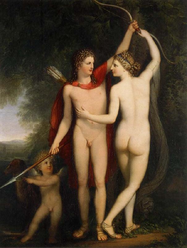 Jonas Akerstrom Venus,Adonis and Amor